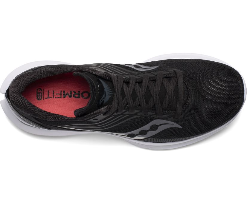 Saucony Kinvara 12 Women's Running Shoes Black / Silver | Canada 168SGLO